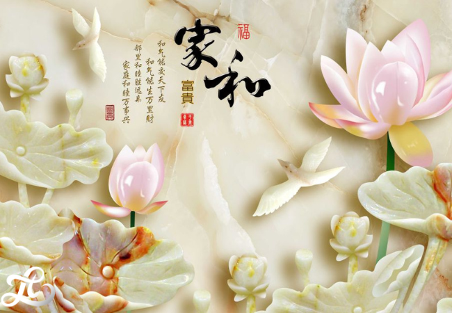 TRANH DÁN TƯỜNG GIẢ NGỌC