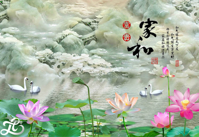 TRANH DÁN TƯỜNG GIẢ NGỌC